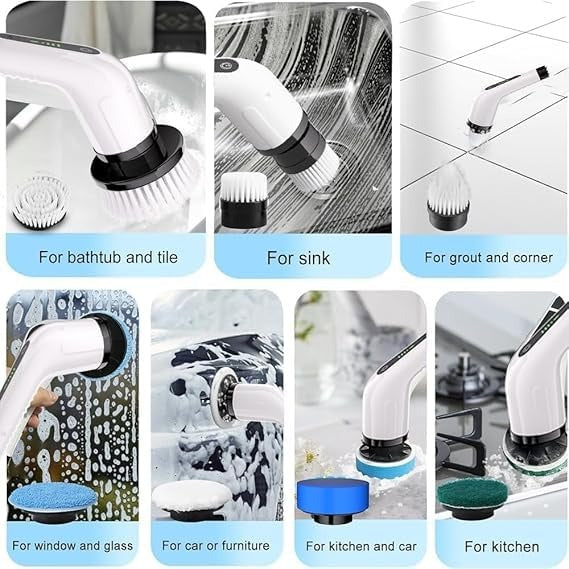 Spinhero™ 9 in 1 Heavy Duty Spinning Scrubber Machine