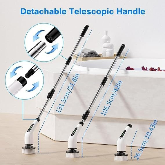 Spinhero™ 9 in 1 Heavy Duty Spinning Scrubber Machine