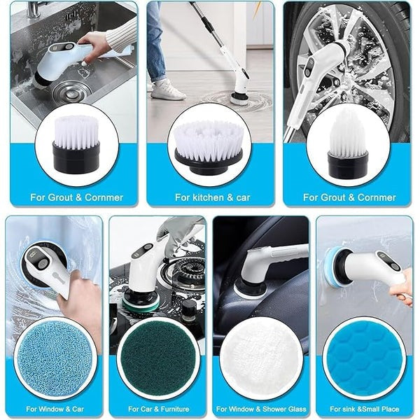 Spinhero™ 9 in 1 Heavy Duty Spinning Scrubber Machine