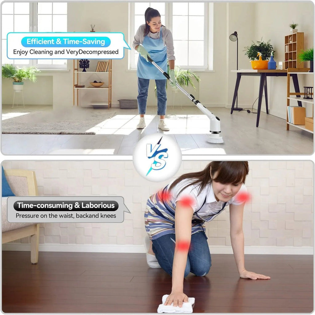 Spinhero™ 9 in 1 Heavy Duty Spinning Scrubber Machine